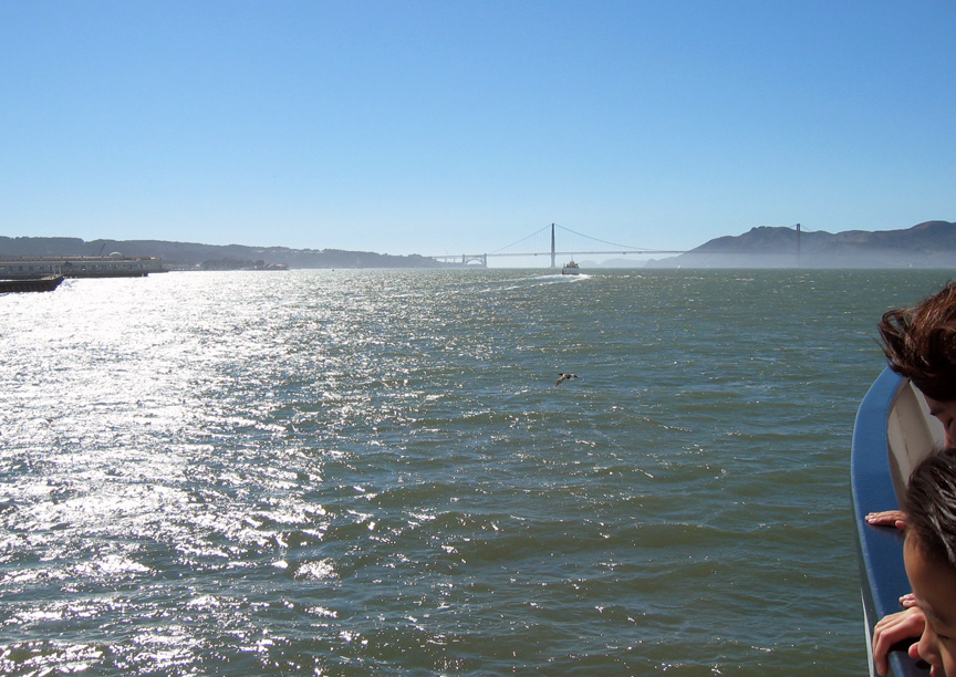 We are nearing the Golden Gate bridge!