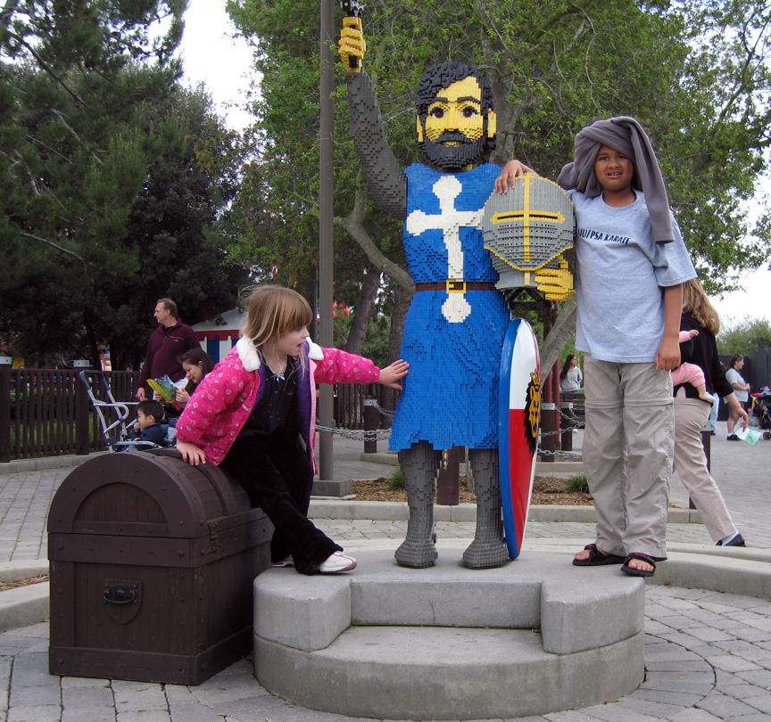 Mari and Jacque have fun at Legoland!