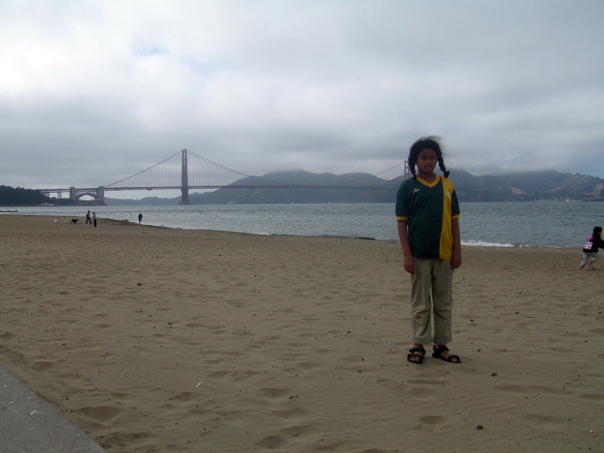 The Golden Gate bridge!