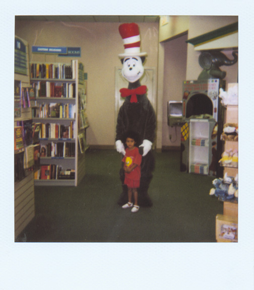 Mari meets The Cat in The Hat!